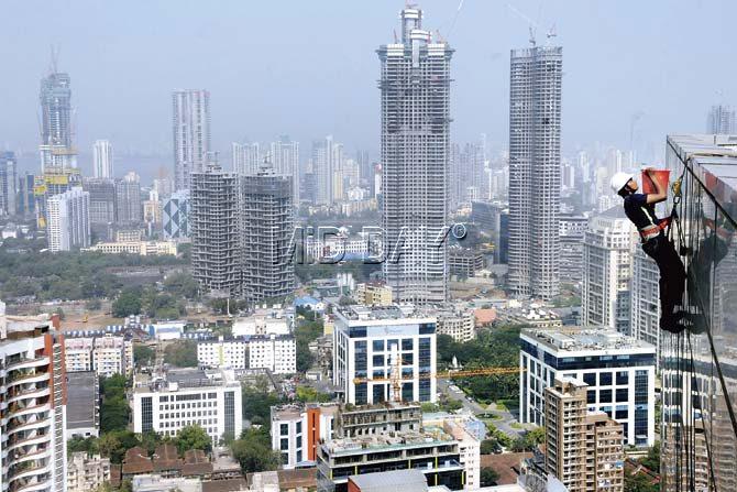 More and more buildings, but is there room for the average Joe? Pic/Satyajit Desai