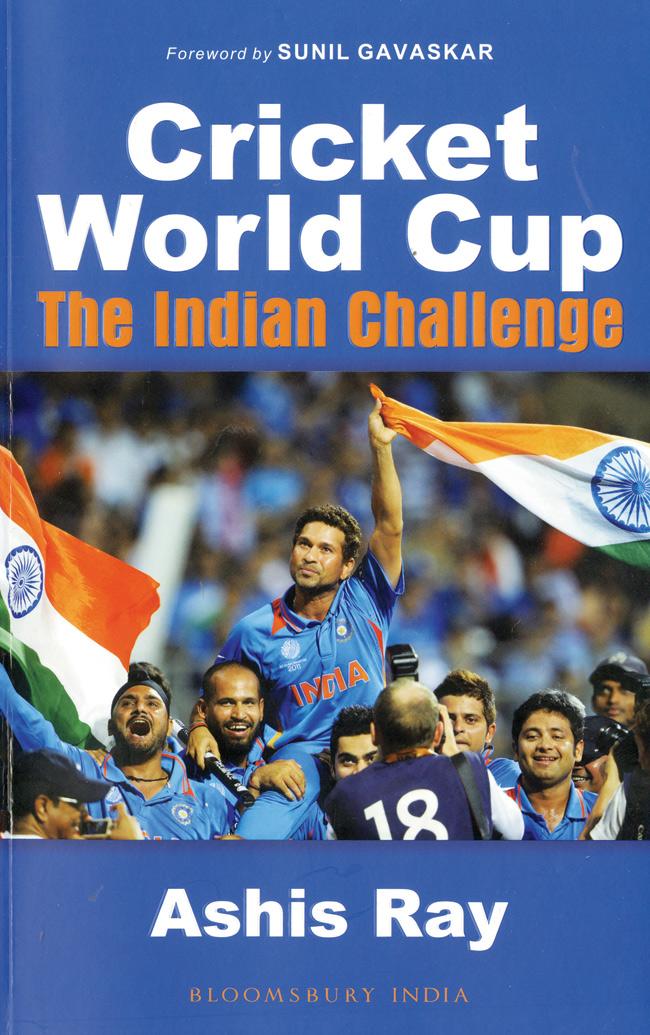 The book, Cricket World Cup — the  India Challenge