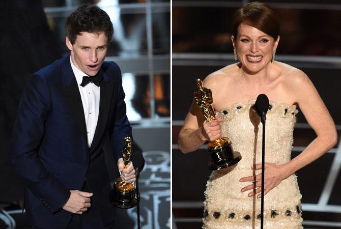 Oscars 2015: Eddie Redmayne, Julianne Moore win Best Actor Oscars