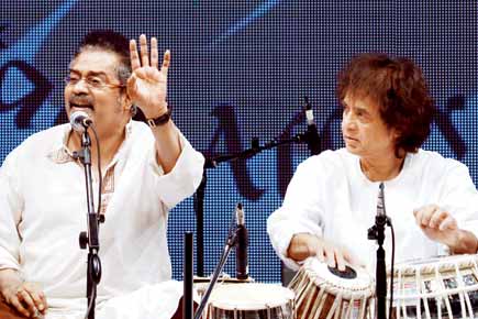 Zakir Hussain pays musical tribute to his father