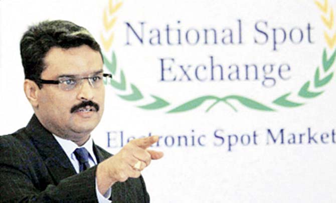 MCX promoter Jignesh Shah is among the defaulters in the NSEL scam. File pic