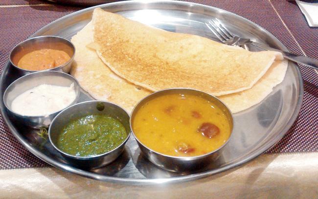 Kal Dosai is made without oil 