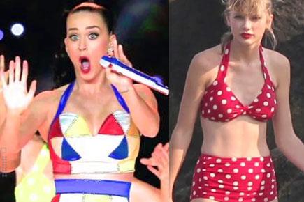  Katy Perry disses Taylor Swift at Super Bowl half-time show