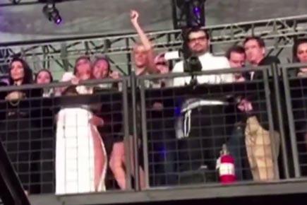 Kim Kardashian's hot dance moves at Kanye West's concert 