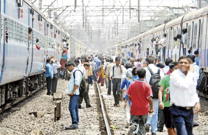Railways have identified 12 stations where trespass control measures will be implemented. File pic for representation