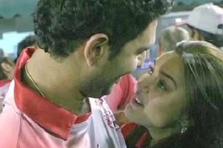 Why is Preity Zinta angry? Is it over Yuvraj Singh?