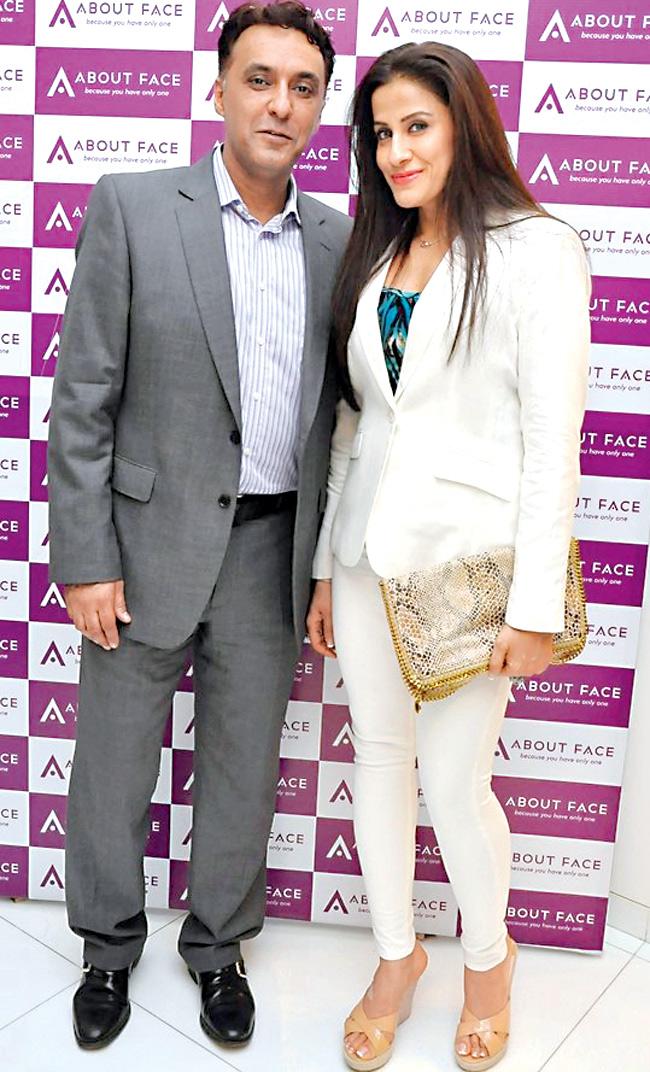 Romey Chopra, Founder and CEO of About Face, with   Yasmin Karachiwala