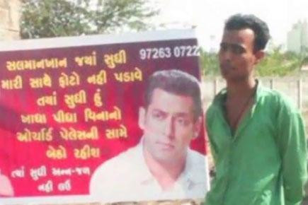Salman Khan's fan goes on hunger strike! 
