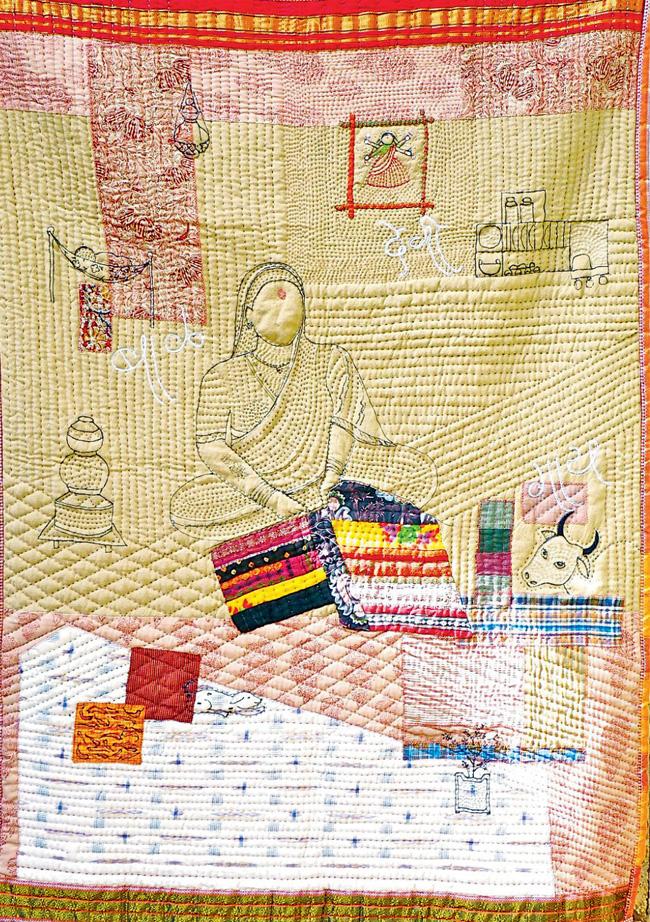 The Shantabai quilt by Khandelwal 