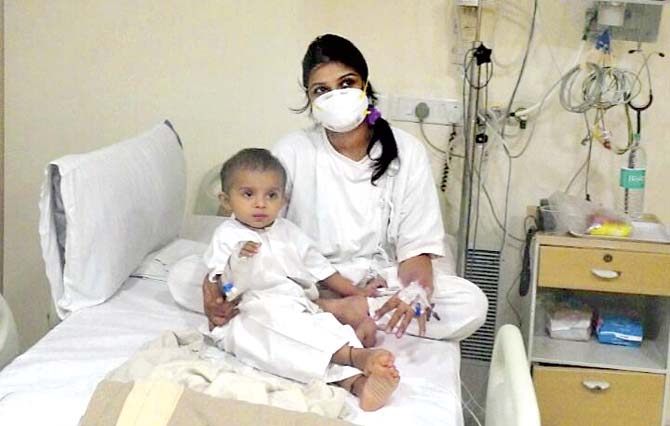 Sheetal Jain and her two-year-old daughter Prisha are now safe and at home after treatment at Jaslok hospital