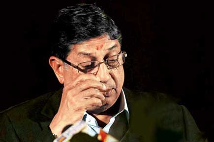 On the backfoot: Srinivasan apologises to SC for chairing BCCI meeting