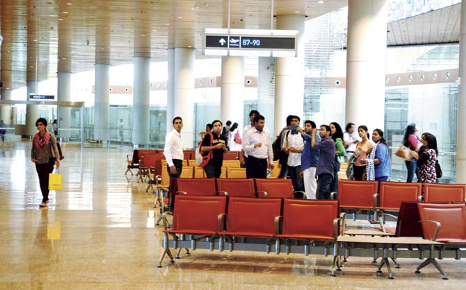 From the time of its inauguration, various facilities have been added at T2. File pic