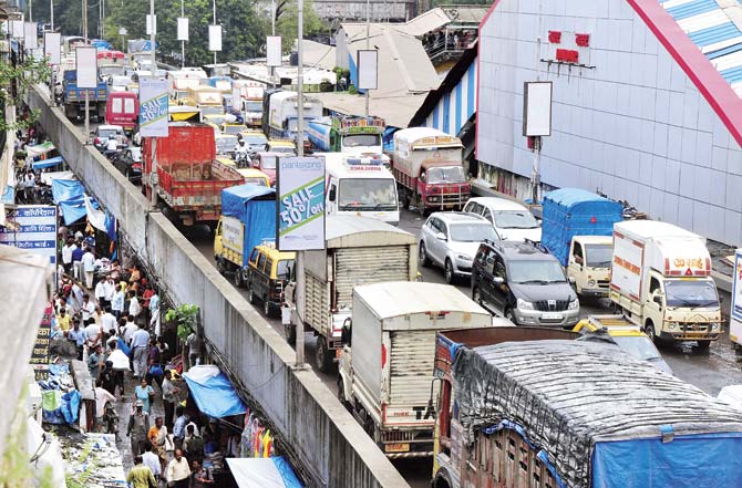 The intention of the plan is to curb usage of private vehicles near crowded stations. File pic