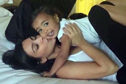 Cute pictures of Kim Kardashian's daughter North West