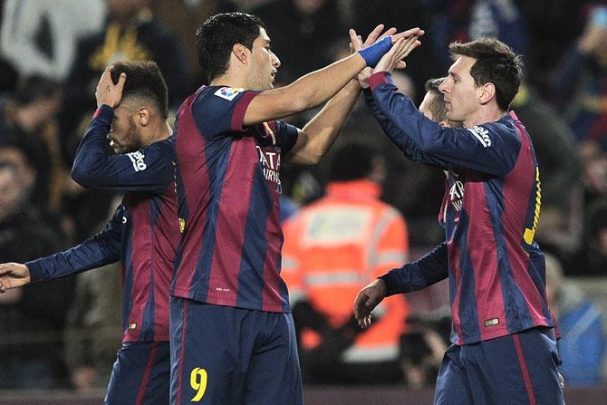Luis Suarez, Lionel Messi