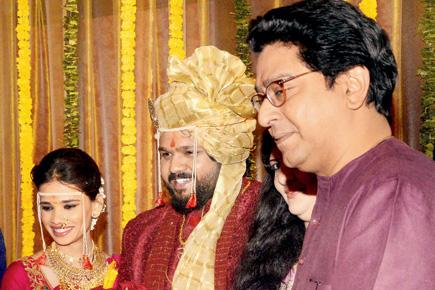 Bollywood stars attend Smita Thackeray's son's wedding