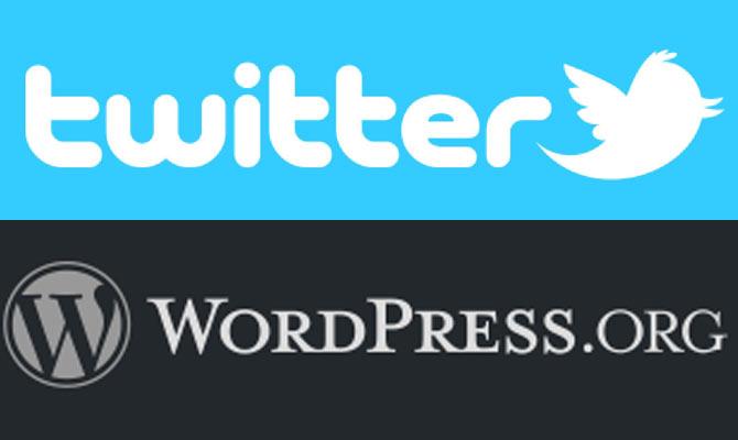 Twitter now has official WordPress plug-in