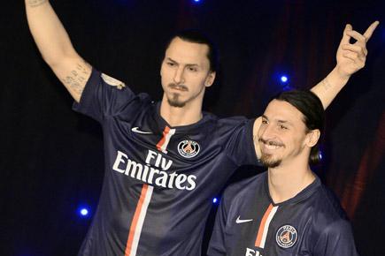 Zlatan Ibrahimovic proud as punch to have his own wax model