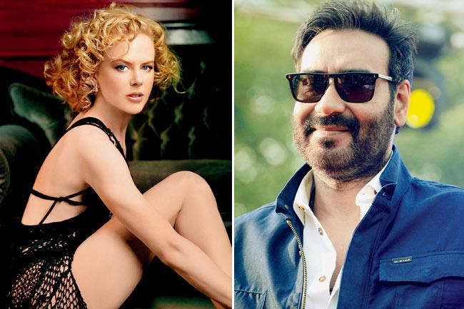  Nicole Kidman. Pic/Getty Images and Ajay Devgn