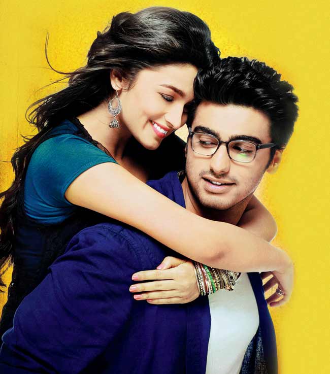 Alia Bhatt and Arjun Kapoor in a still from last year’s 2 States, which was adapted from Chetan Bhagat’s book of the same name