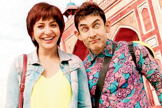 Anushka Sharma and Aamir Khan