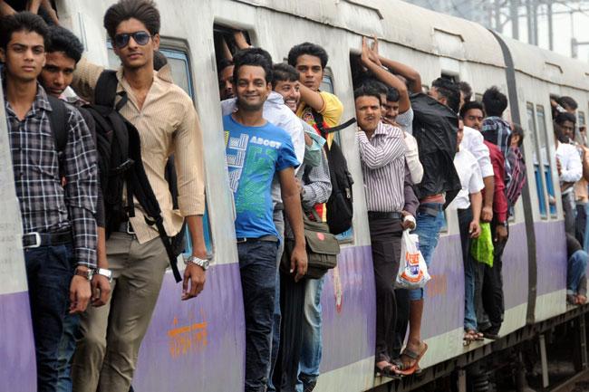 Mumbai railway commuters