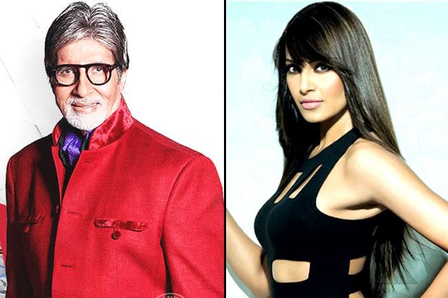 Amitabh Bachchan and Bipasha Basu