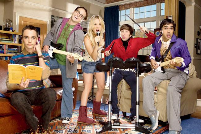 A still from The Big Bang Theory 