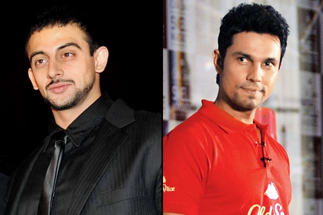 Arunoday Singh (left) was part of Heroine (2012), but when Aishwarya Rai Bachchan stepped out and Kareena stepped in, she apparently got Arunoday replaced with Randeep Hooda (right)  