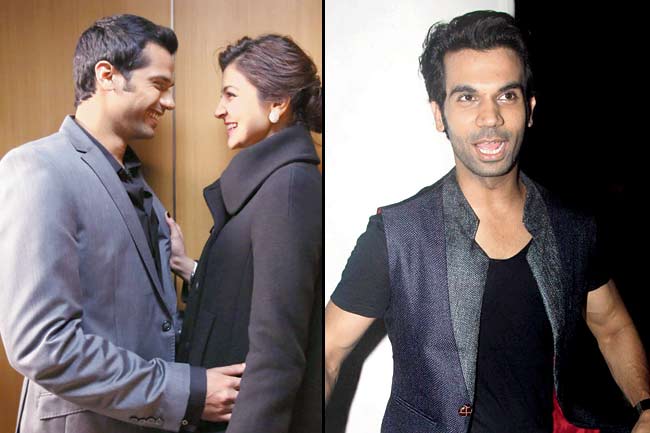 Neil Bhoopalam and Anushka Sharma (left) in the upcoming film NH 10. When Anushka came on board as co-producer, original choice Rajkummar Rao (right) was believed to have been asked to step out of the film