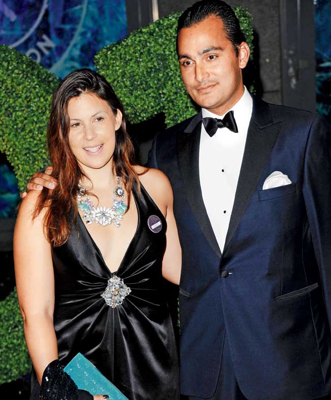 Is this your man, Ma-am? Marion Bartoli attends the Wimbledon Champions Dinner at the Royal Opera House in London on July 6, 2014 with a gentleman reported to be her boyfriend. Though she admitted to having a half-Indian boyfriend at yesterday-s press conference in the city, she did not name him. Pic/Getty Images 