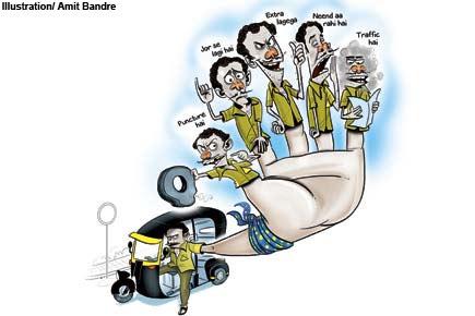 Mumbai: The many excuses used by errant auto drivers, cabbies
