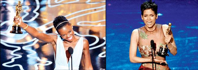 Halle Berry and Lupita Nyong