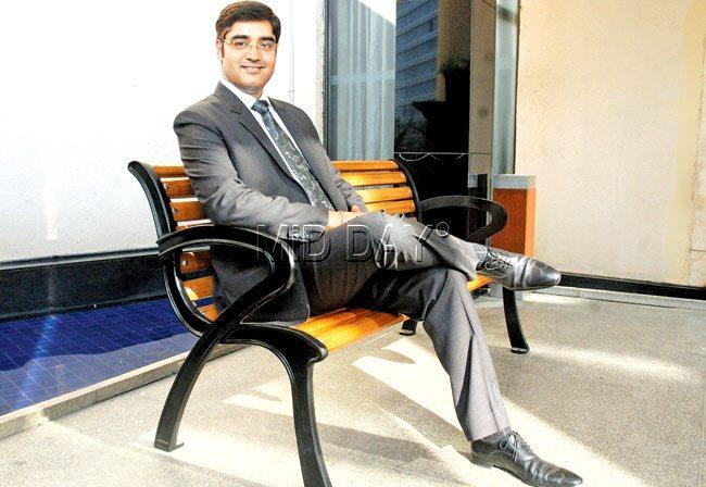 Manish Sharma at Trident. Pics/Satyajit Desai