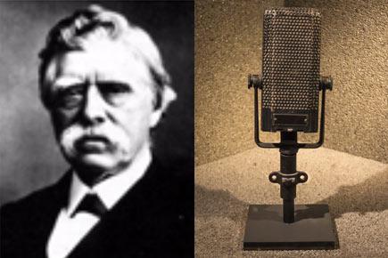 David Edward Hughes, the father of the microphone