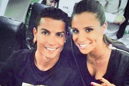Cristiano Ronaldo's moved on from Irina Shayk...with this reporter