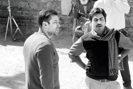 Salman Khan and Nawazuddin on the sets of 'Bajrangi Bhaijaan'