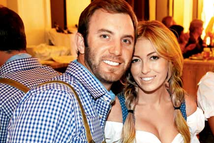 Golf's problem child Dustin Johnson and fiance Paulina welcome baby boy