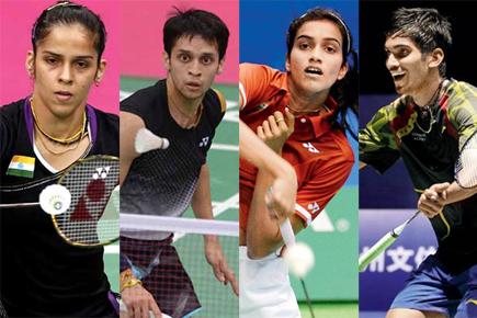 Saina, Sindhu, Srikanth and Kashyap enter semifinals at Syed Modi