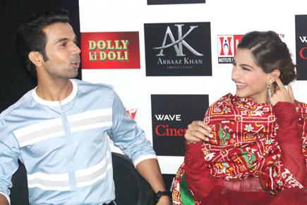 Rajkummar Rao and Sonam Kapoor promote 'Dolly Ki Doli' in Delhi