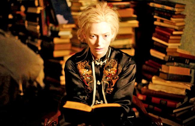 Swinton in Only Lovers Left Alive
