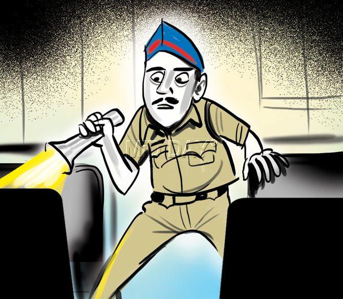 The other constables rushed to Chaugule’s side and the scooter’s driver, Abhishekh Pandey, bit the finger of another constable, Deepak Gite