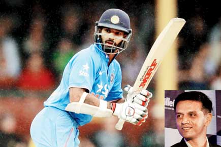 World Cup 2015: Be patient with Shikhar Dhawan, says Rahul Dravid