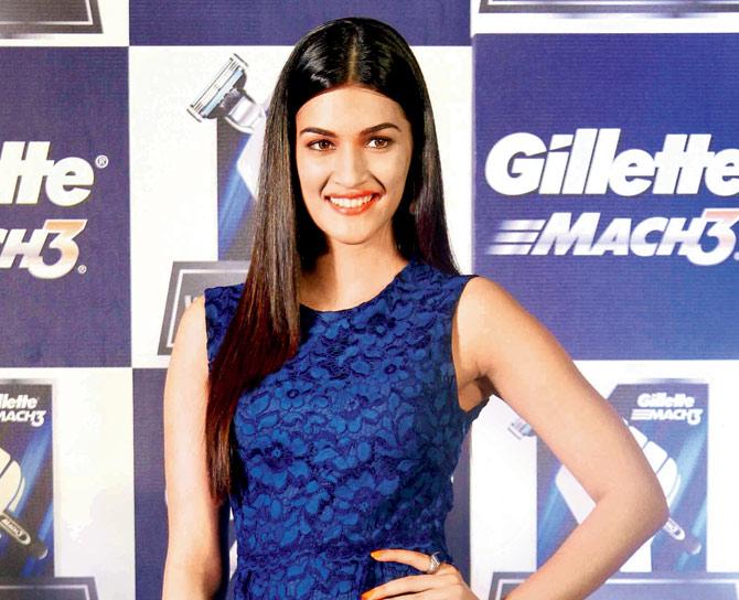 Kriti Sanon features with Akshay Kumar in Prabhu Dheva’s Singh Is Bling whose script is being redone apparently to make it commercially viable