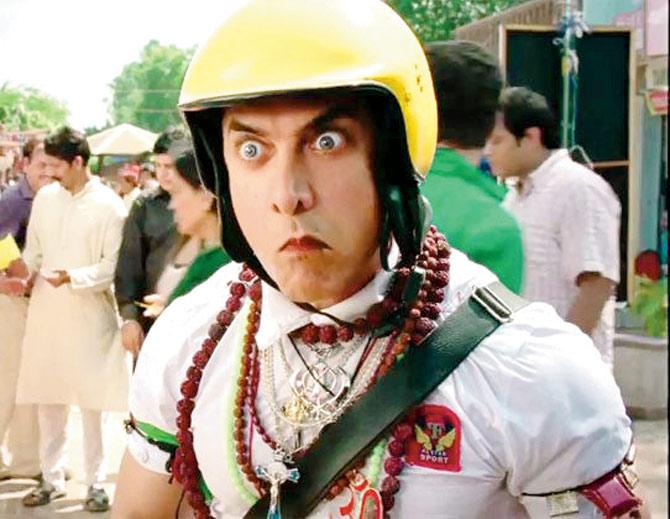 The script of Rajkumar Hirani’s PK had to be tweaked after the release of OMG-Oh My God in 2012 as the latter dealt with a similar subject