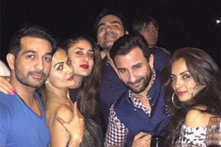 Saif, Kareena and Amrita party with B-Town friends in Goa