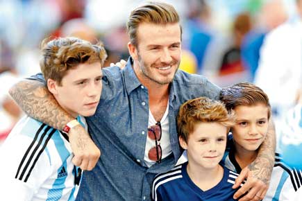 I've become a taxi driver for my kids: David Beckham 