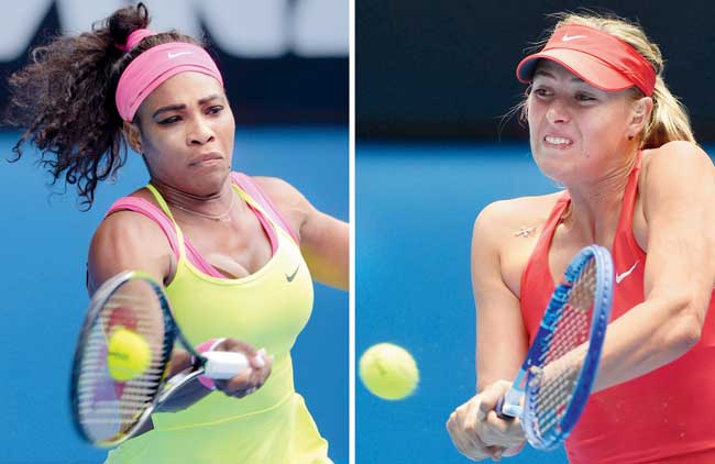 Final battle: Serena Williams and Maria Sharapova