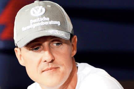 Michael Schumacher cries on hearing his wife, kids