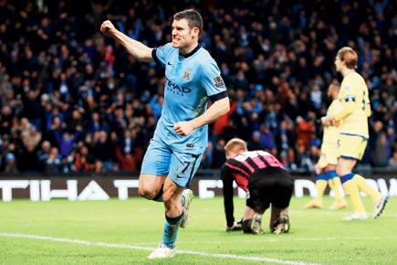 FA Cup: James Milner's 'brace' birthday gift for Man City